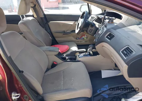 2013 Honda Civic Ex z USA, uszkodzony, nr VIN 19XFB2F89DE252078